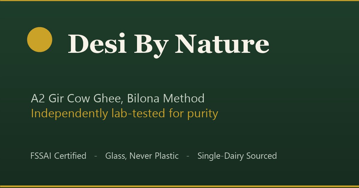 Image associated with Desi By Nature