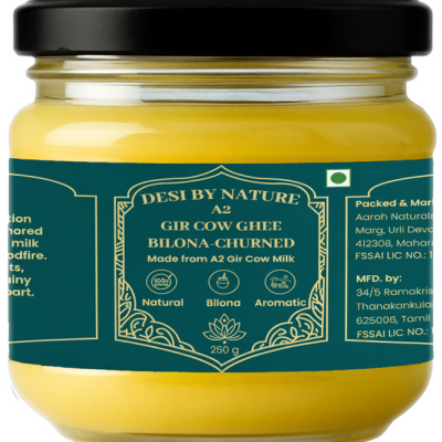Premium Desi Gir Cow A2 Ghee (Bilona Method)
