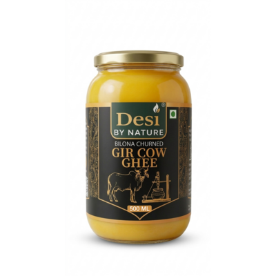 Premium Desi Gir Cow A2 Ghee 500 ml