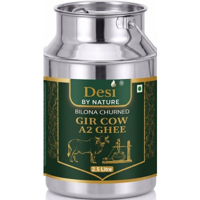 Premium Desi Gir Cow A2 Ghee 2.5 litre (dolchi)